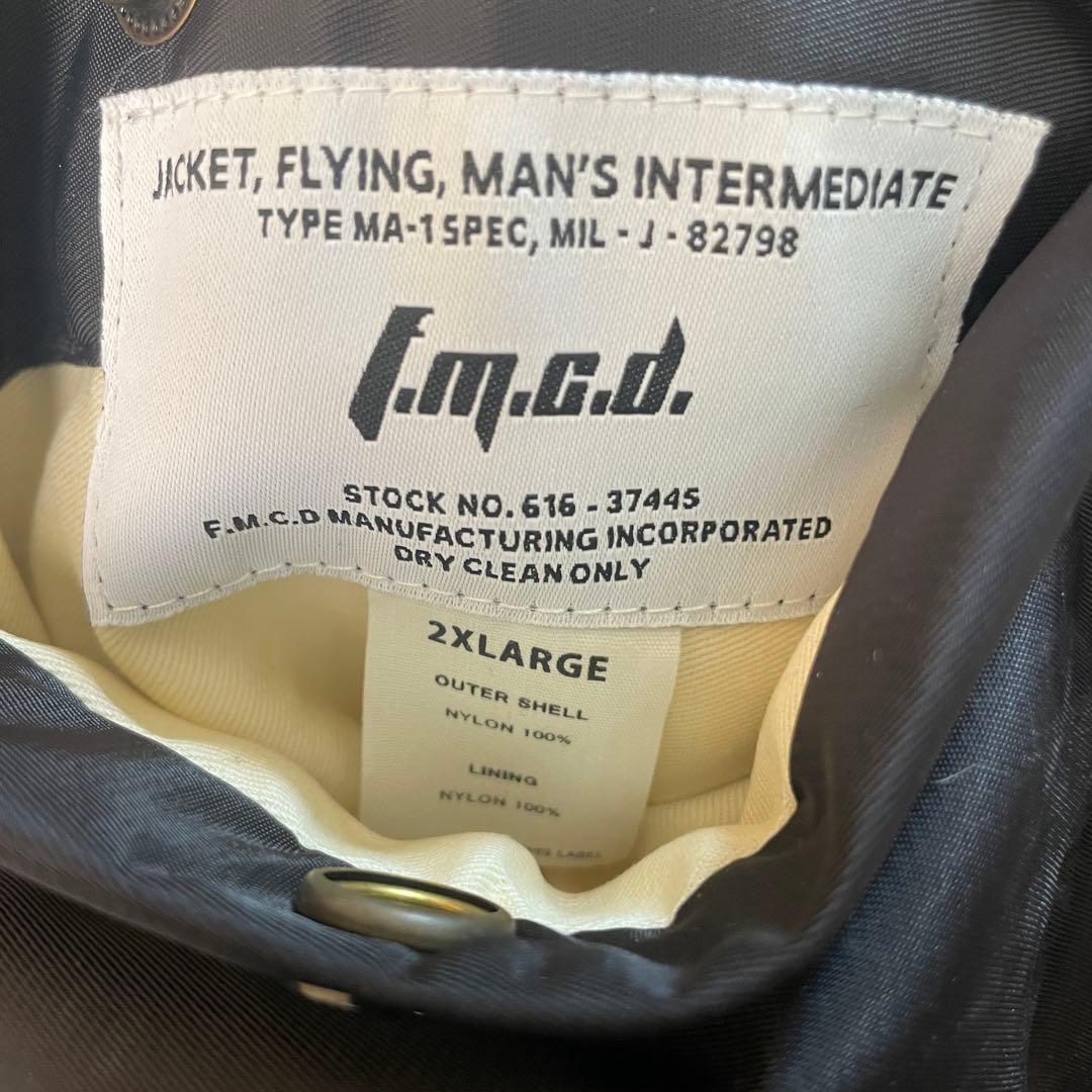 k 新品未使用 AHDM / FOSTEX M.C.D. MA-1 XXL