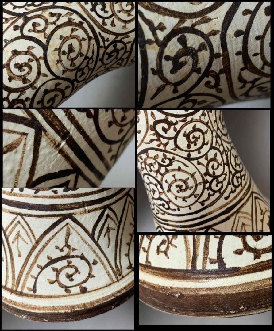 中国 蛸唐草瓶子　f2250408