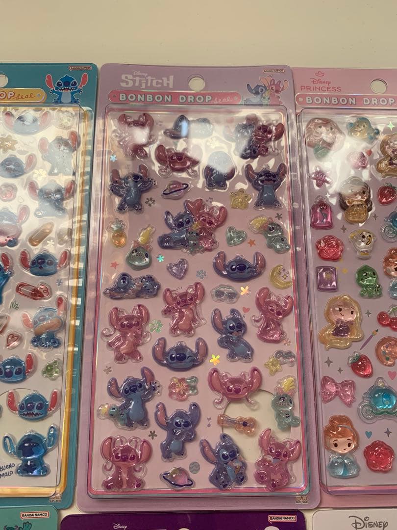 【正規品】ボンボンドロップシール　ディズニー　8種類