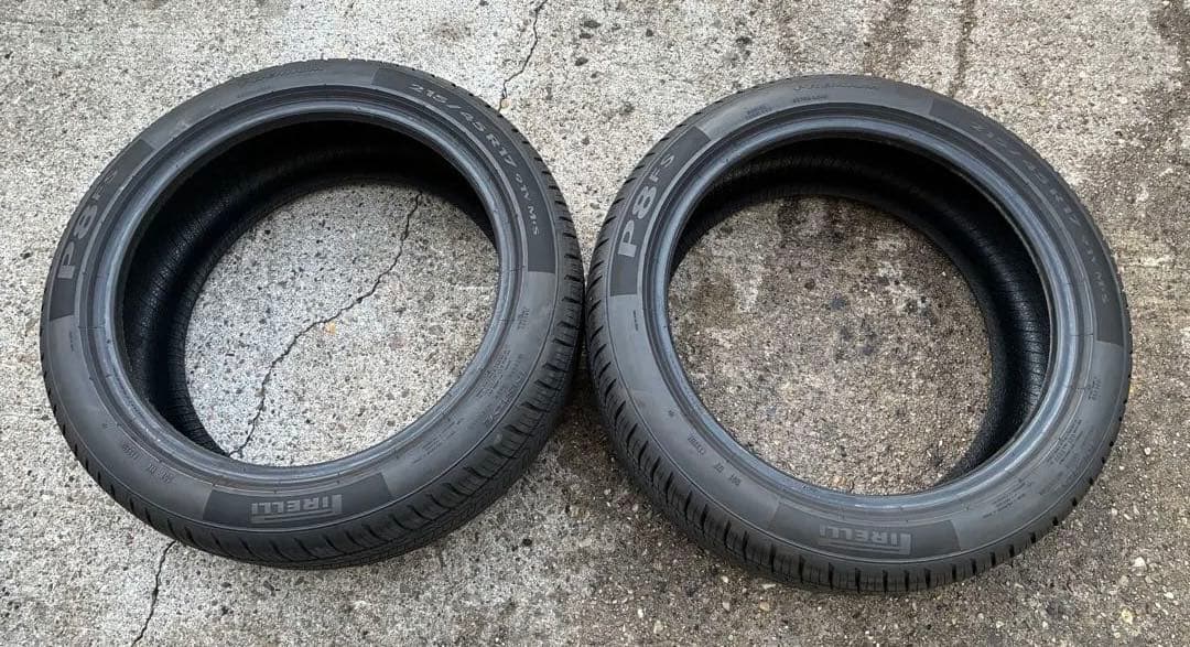 Pirelli 215/45R17 夏タイヤ　1000キロ程度使用　プリウス