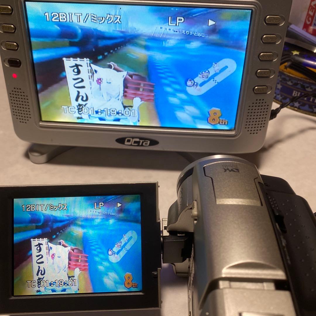 美品動作品　Victor miniDVビデオカメラ GR-DVL700 ⑧