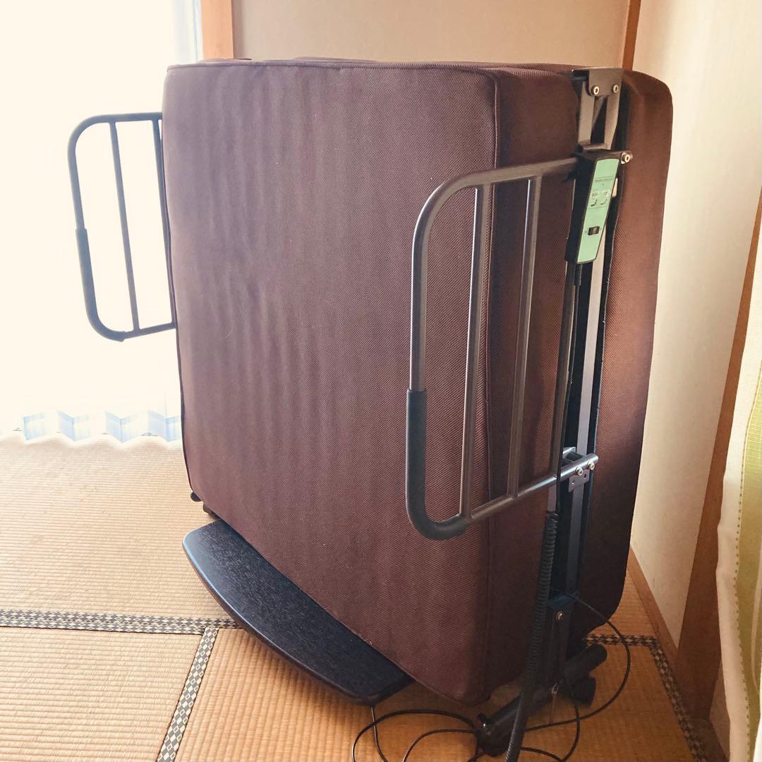 ニトリ電動リクライニング介護用ベッド ブラウン　動作確認済み