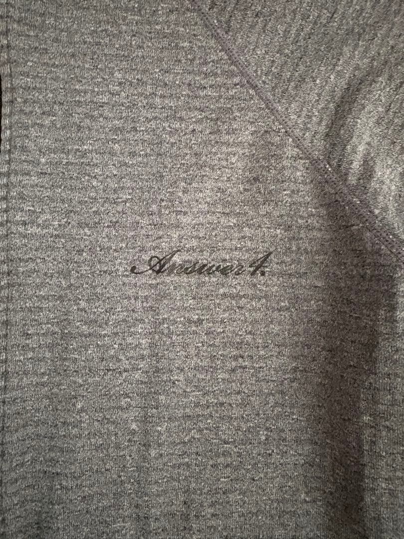 Answer4 パワーグリッド フルジップ フーディ サイズM