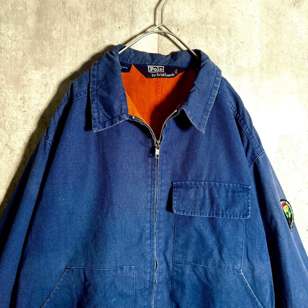 ⭐️希少⭐️ラルフローレン スウィングトップジャケット M デニム 80s 三角タグ