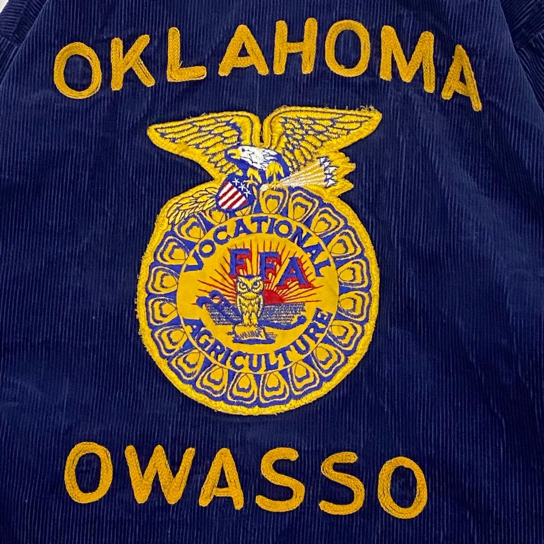 80s FFAジャケット　ヴィンテージ　コーデュロイジャケット