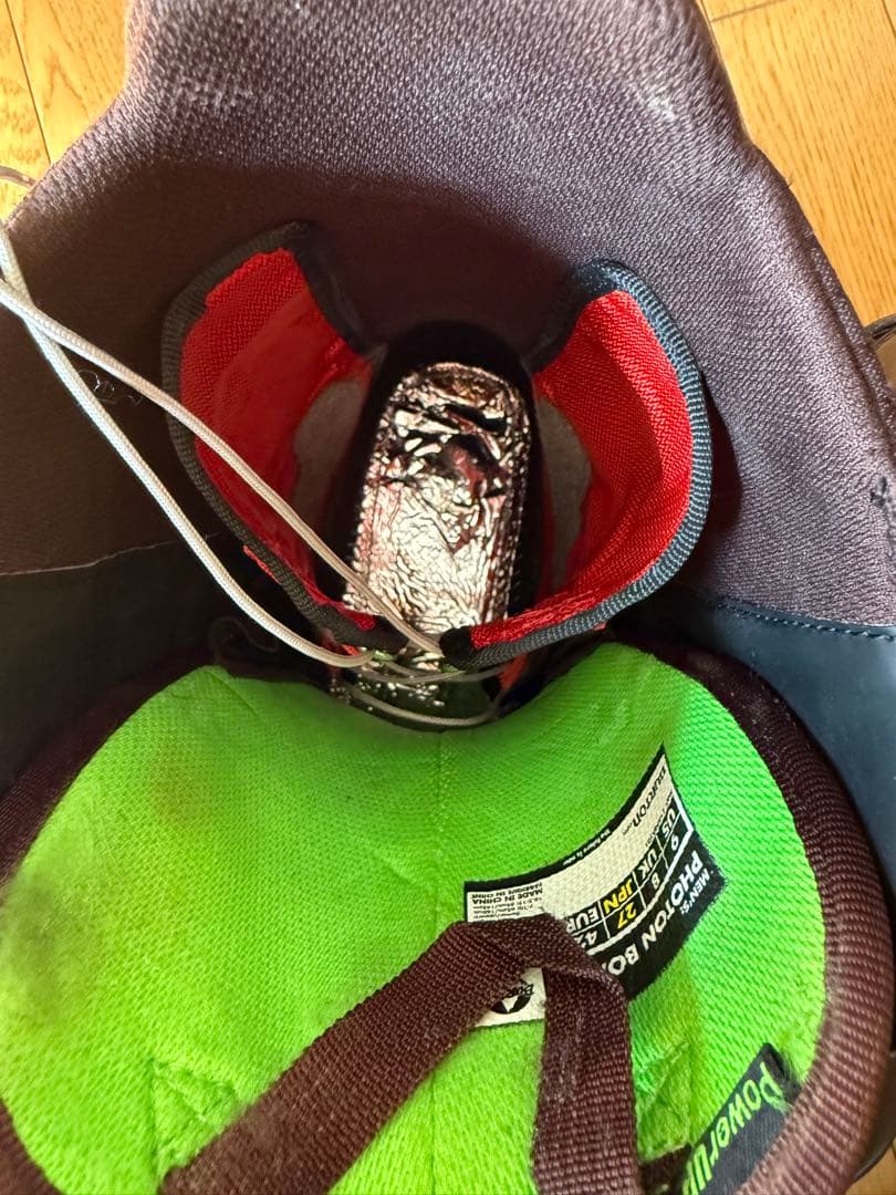 【使用1回のみ】【美品】BURTON PHOTON BOA 27cm ブラウン