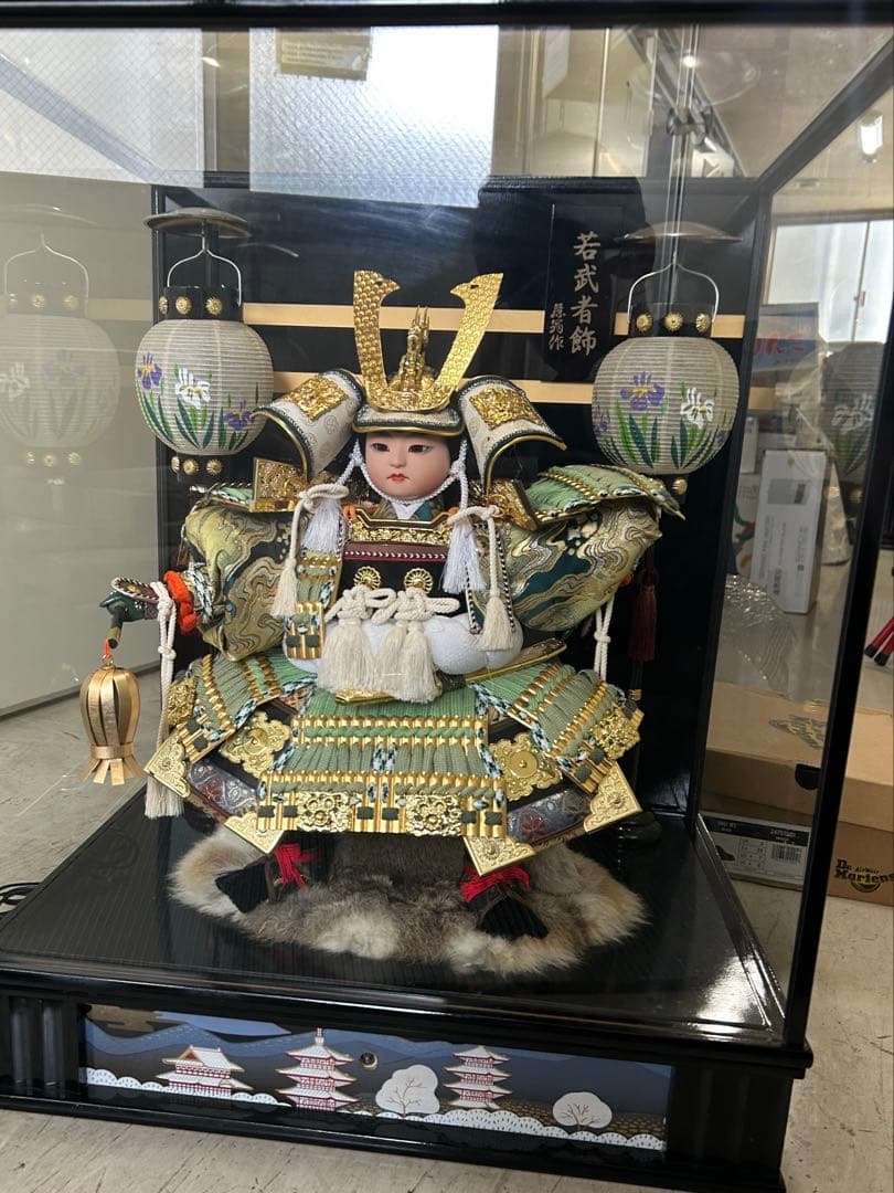 若武者飾り　人形