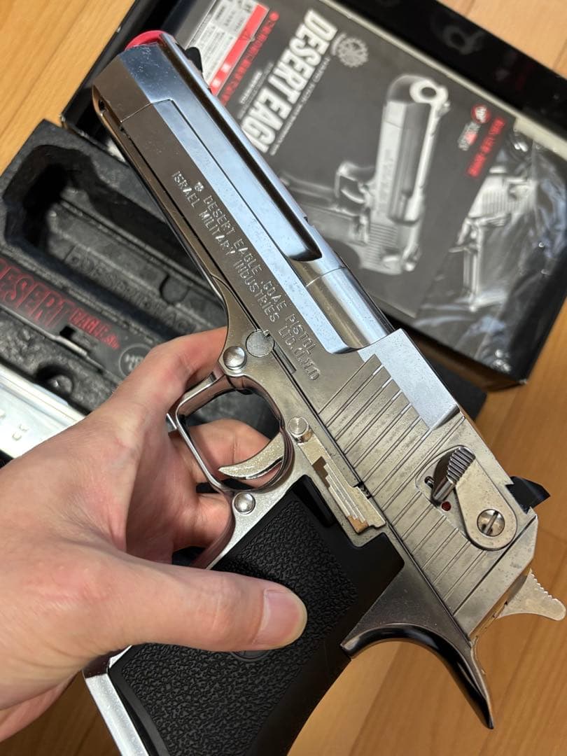 東京マルイ デザートイーグル .50AE ガスガン　シルバー