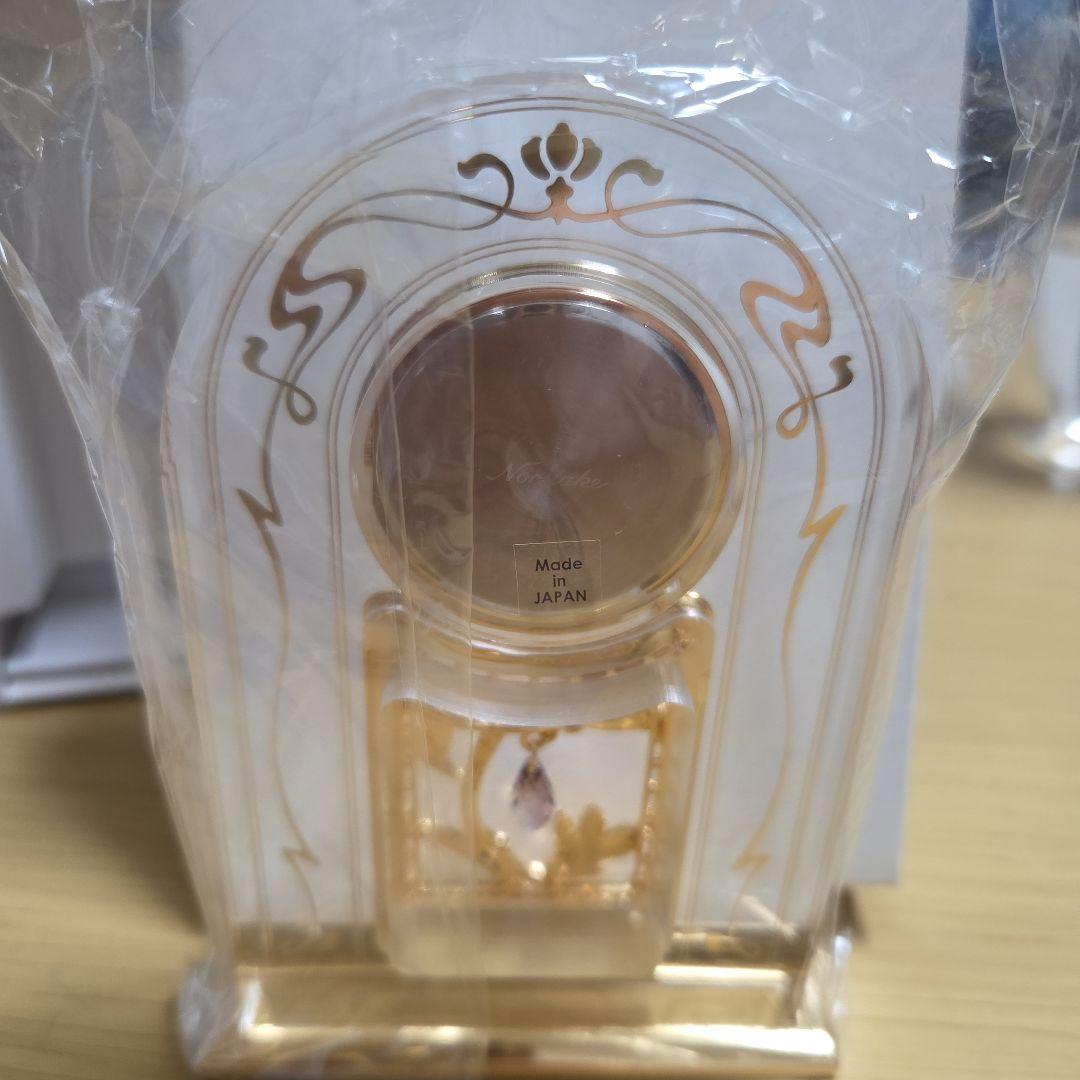 ノリタケ メゾンコレクション アールヌーボーゴールド 置時計(ドーム型)