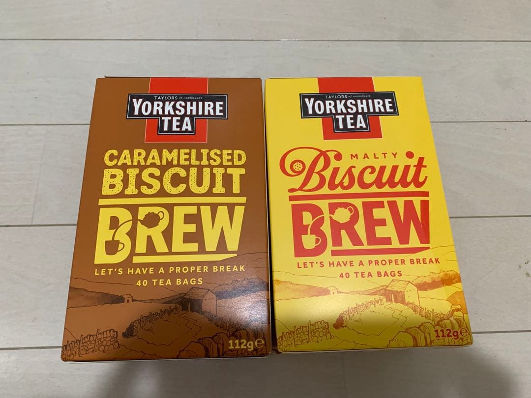 Yorkshire Tea ビスケットブリュー 2種セット