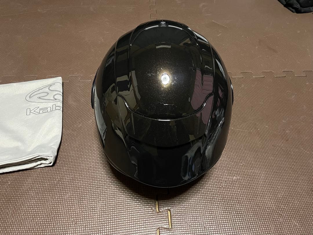 エアロブレード6 Kabuto フルフェイスヘルメット ブラックメタリック　M