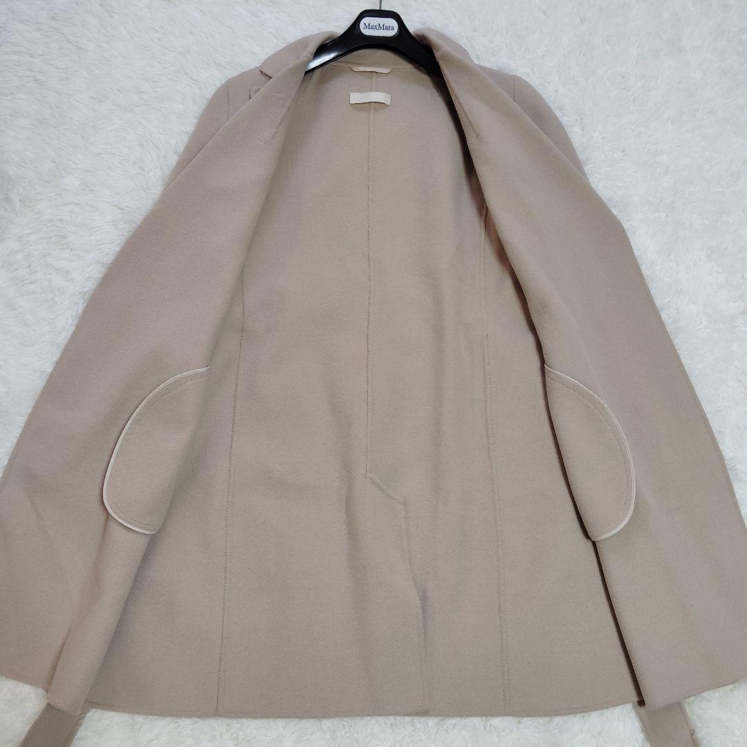 極美品 マックスマーラ クチートアマーノ マニュエラ ダブルフェイス アンゴラ