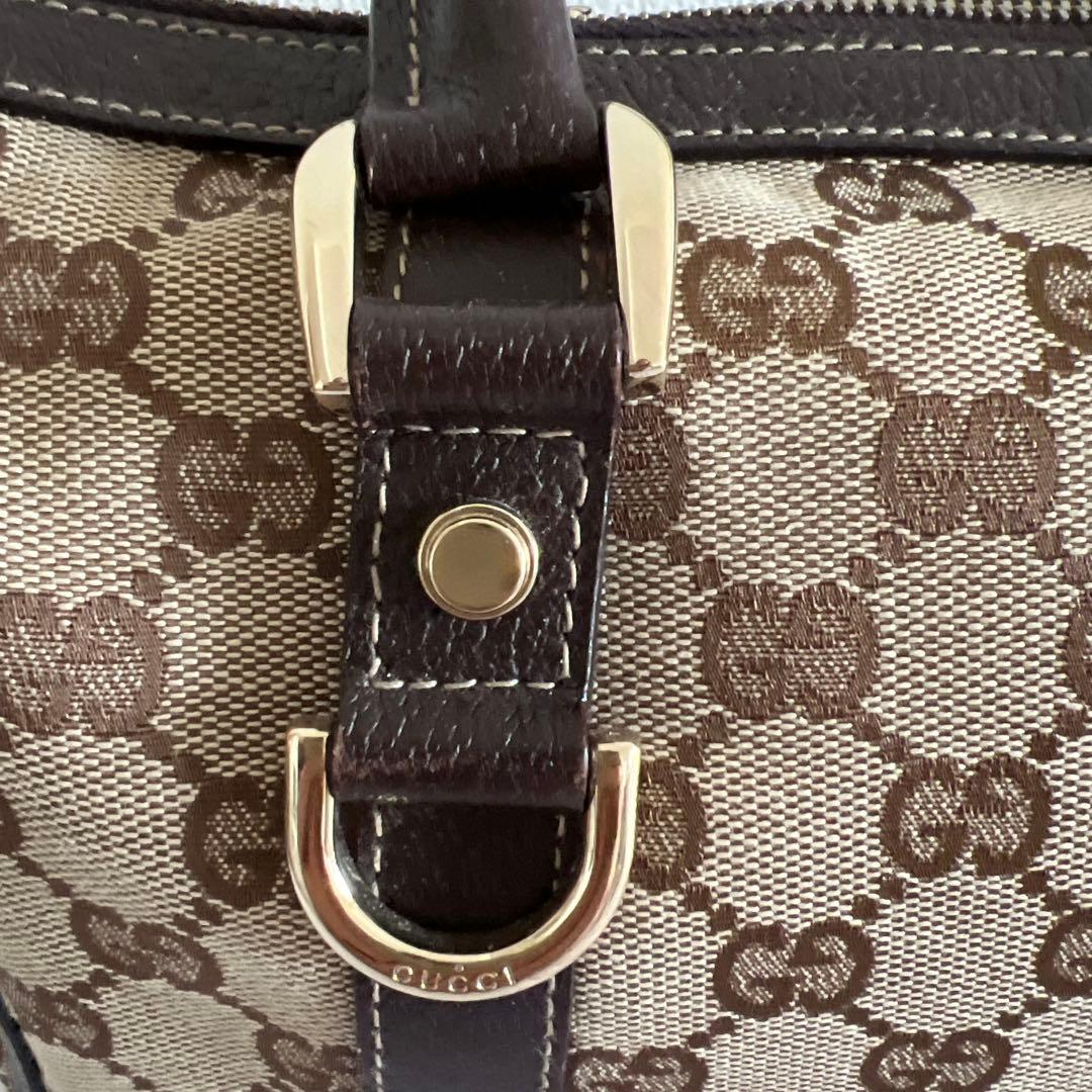 グッチ　GUCCI ミニ ボストンバッグ アビー　キャンバス