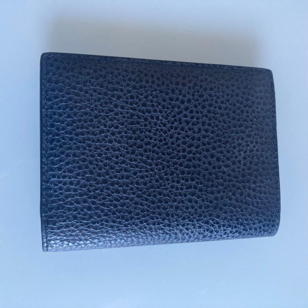 SAINT LAURENT ブラック　二つ折り財布