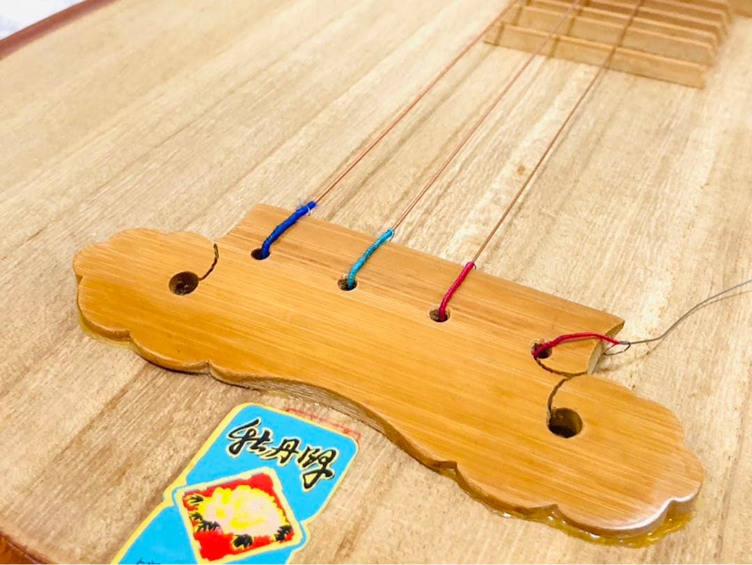 【希少 高級】中国琵琶 ピパ 牡丹牌 上海民族楽器一廠製