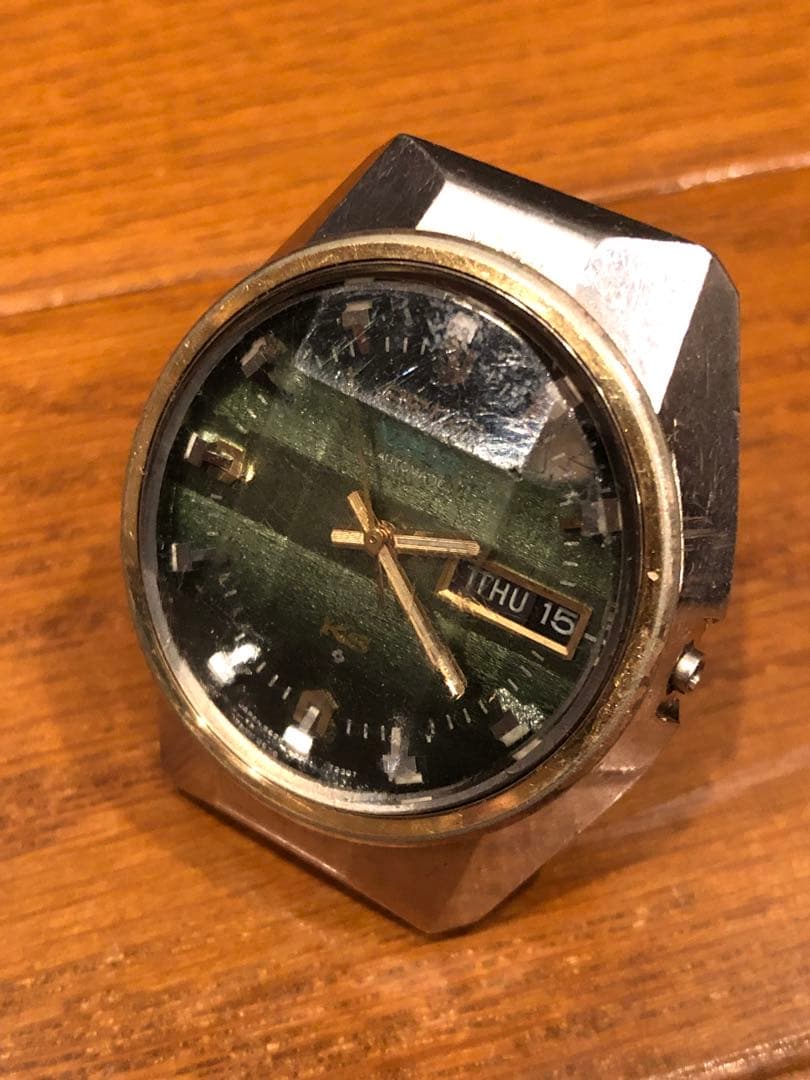 KING SEIKO 56KS VANAC カットガラス　キングセイコー 稼働品