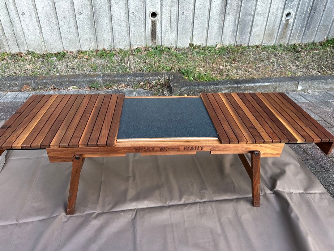 テーブル・チェア・ハンモック EXTENSIONTABLE/WHAT WE WANT