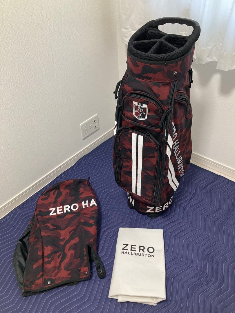 ZERO HALLIBURTON レッドカモ キャディバッグ