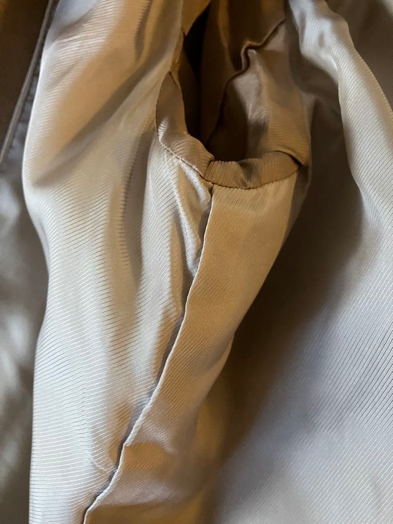 SCAPA ウールカシミヤ　ロングコート　ダブル　38 キャメル　着丈117cm