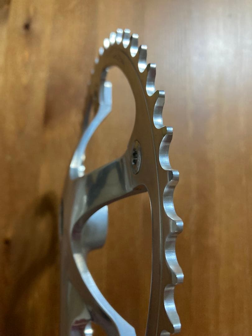 希少 美品 廃盤 カンパニョーロ ピスタ ピスト 170 チェーンリング 47T