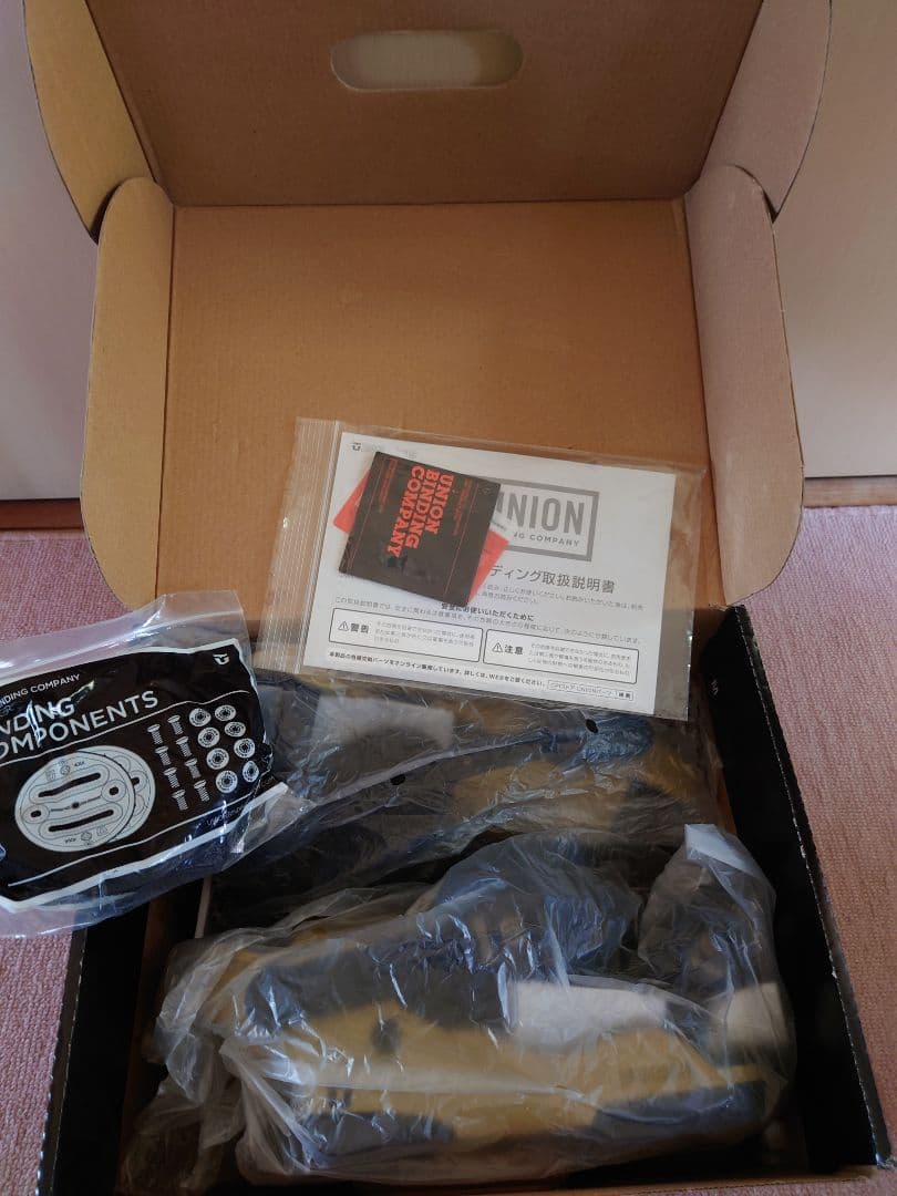 UNION FORCE ビンディング Mサイズ SAND メンズ 未使用