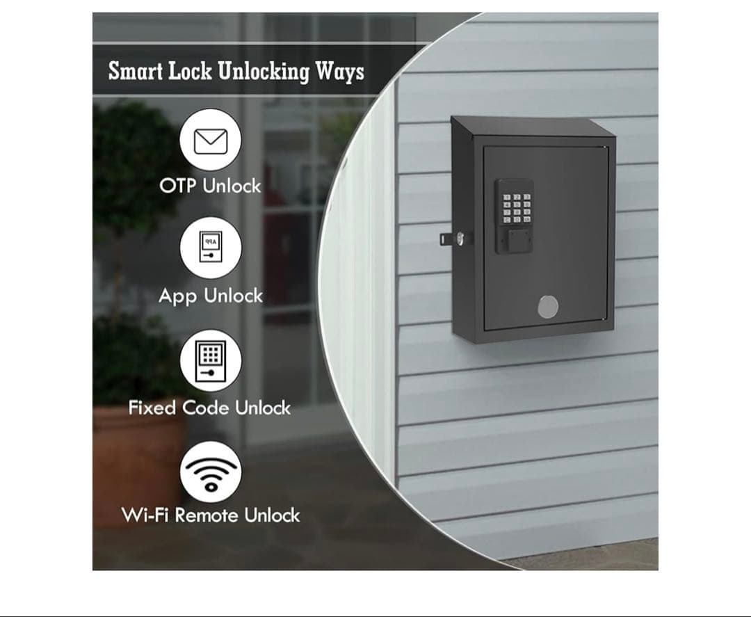 SAFEWeHere 郵便受け Wi-Fiブリッジ付き