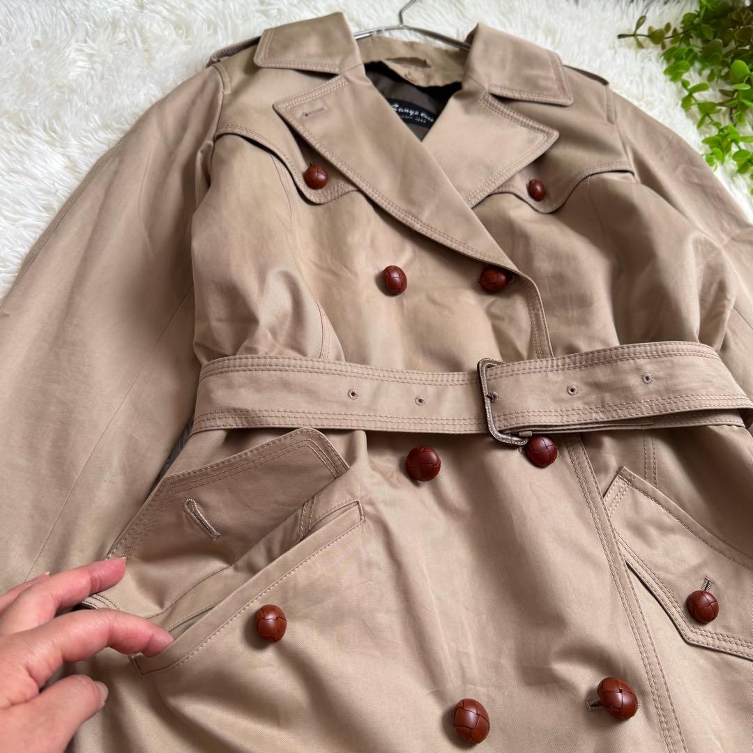 よっちゃん様　　サンヨーコート◆ライナー付きトレンチコート(11)ロング丈