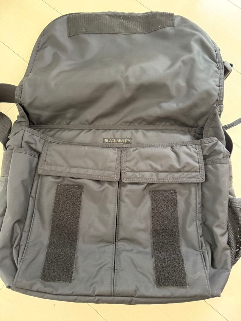 Head Porter BLACK BEAUTY メッセンジャーバッグ ブラック