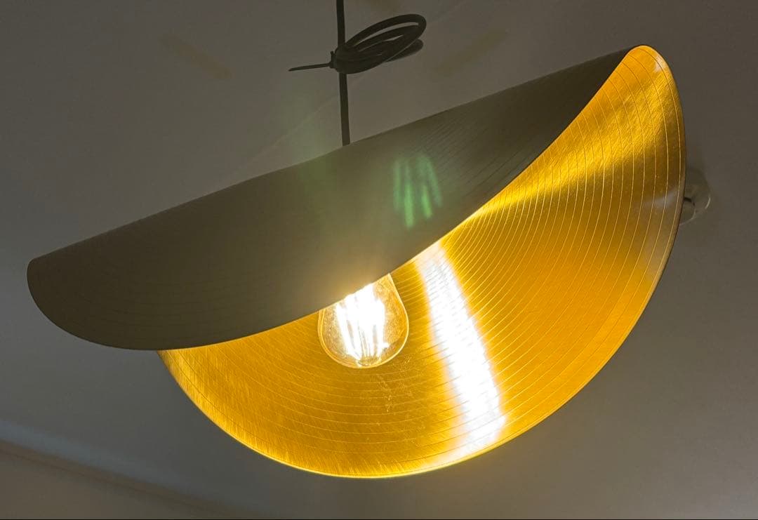 ペンダントライト/シンバル/ランプ/照明/インテリア/LED/電球/ハンドメイド