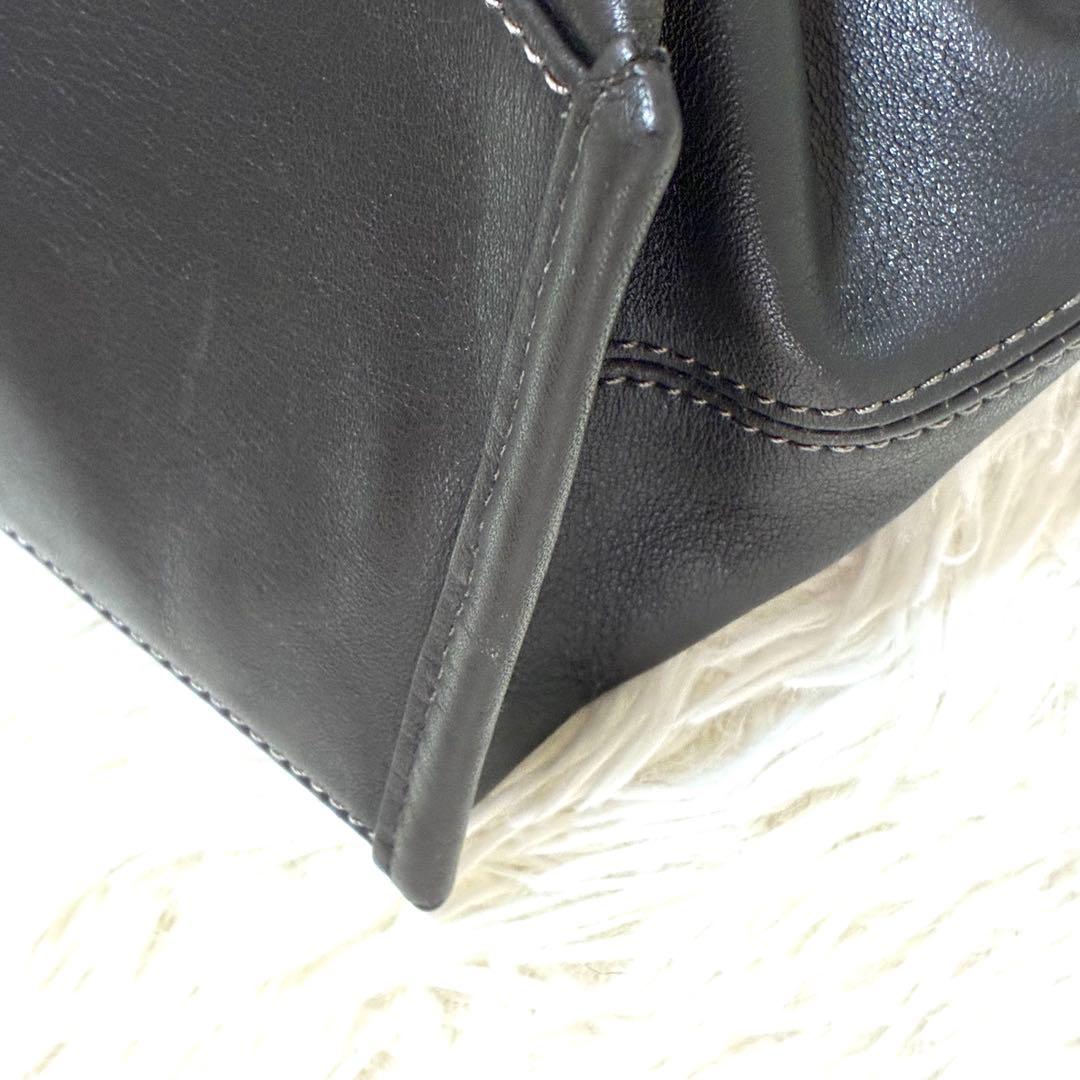 良品Paul smithポールスミス黒のレザートートバッグ