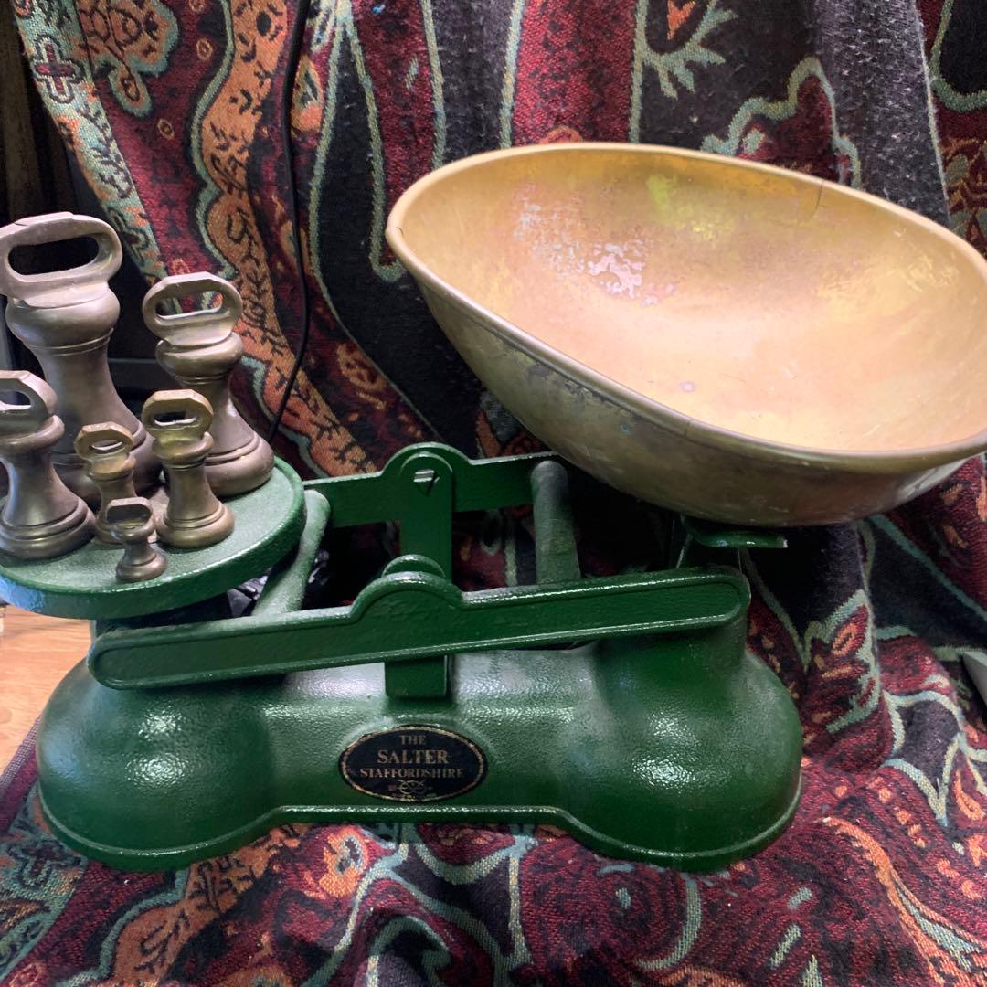 THE SALTER イングランド製　ヴィンテージ　天秤