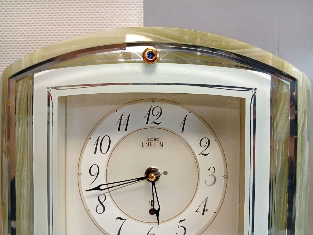 【新品未使用】【定価11万円】置時計SEIKOセイコーエンブレム　HW590M