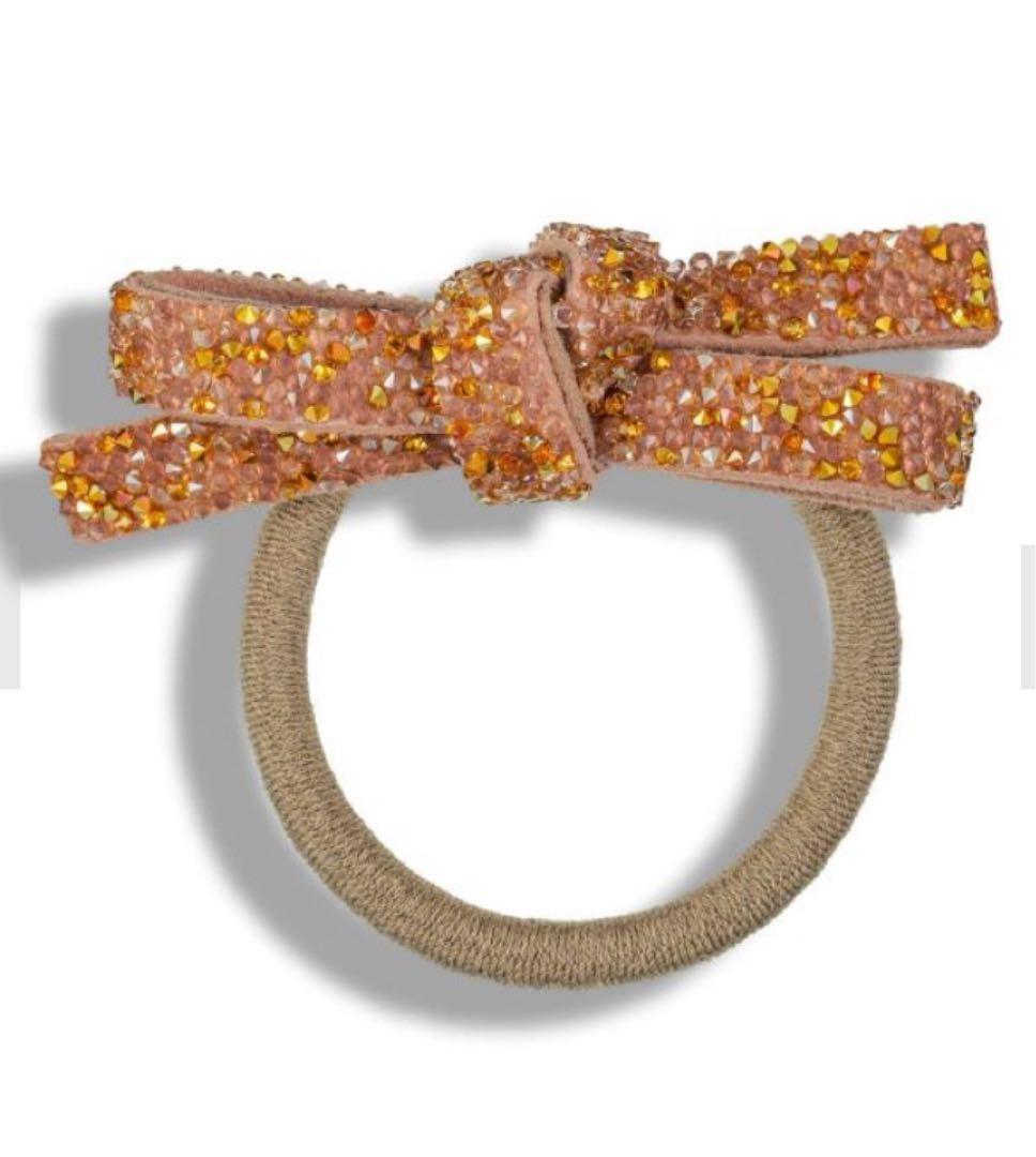 【超美品】acca 新作　ソバーリボンドレスポニー　ピンク