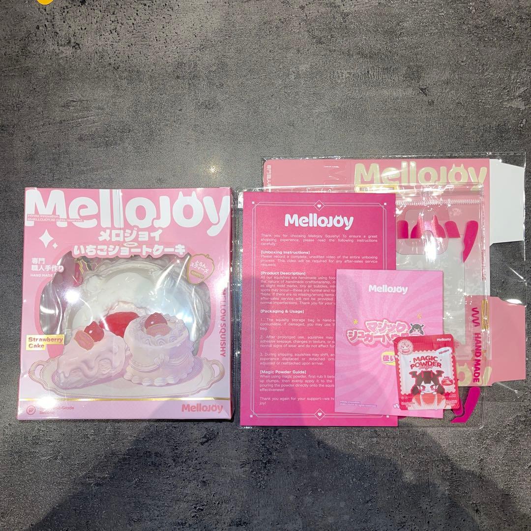 シュリンク付きmellojoy ショートケーキ　ホール クリーミークリーム