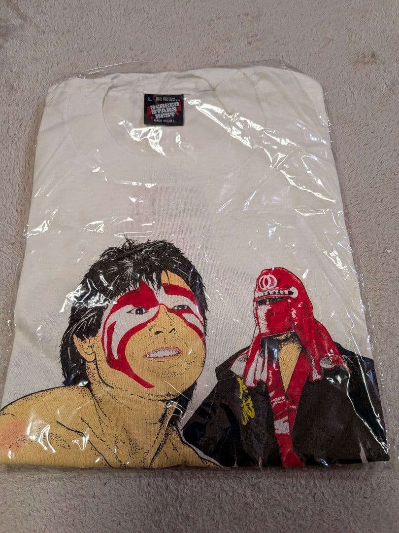 【レア】グレートムタ Tシャツ Lサイズ　ヴィンテージ