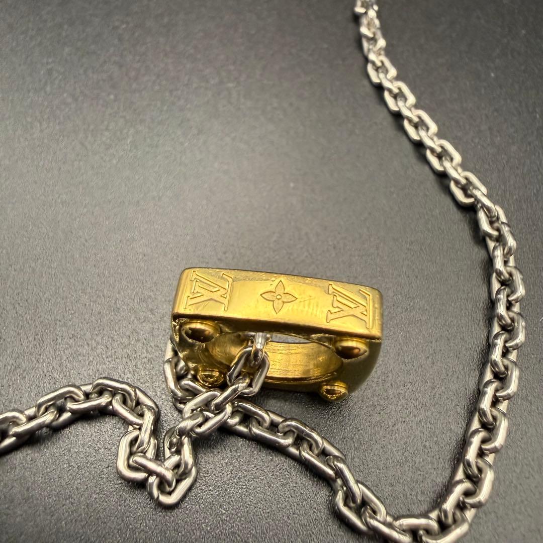 【美品】Louis Vuitton ネックレス　モノグラム ボールド