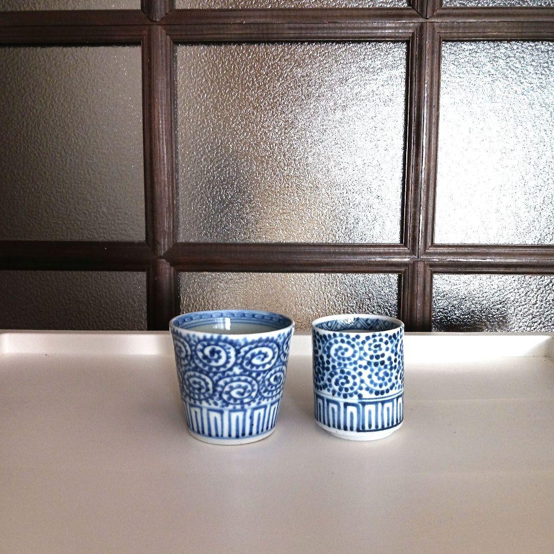 古伊万里　蛸唐草セット