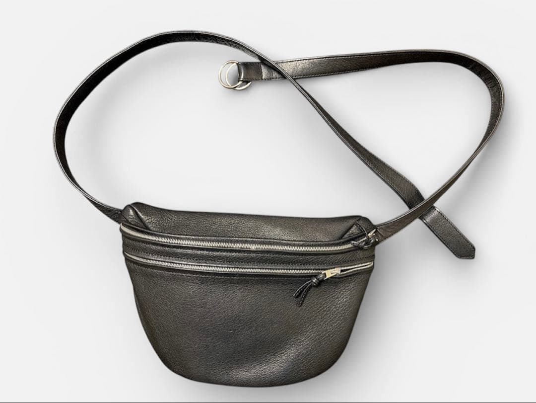 限定値引き中　Aeta アエタ ディア レザー ウエスト ポーチ　サイズM