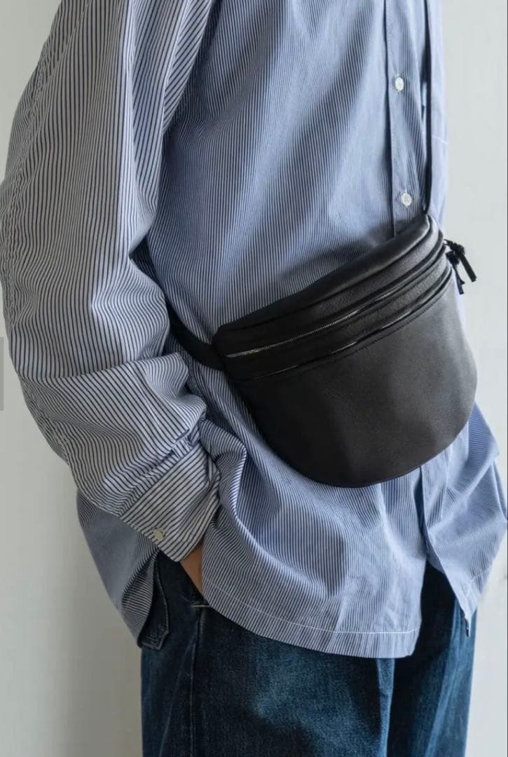 限定値引き中　Aeta アエタ ディア レザー ウエスト ポーチ　サイズM