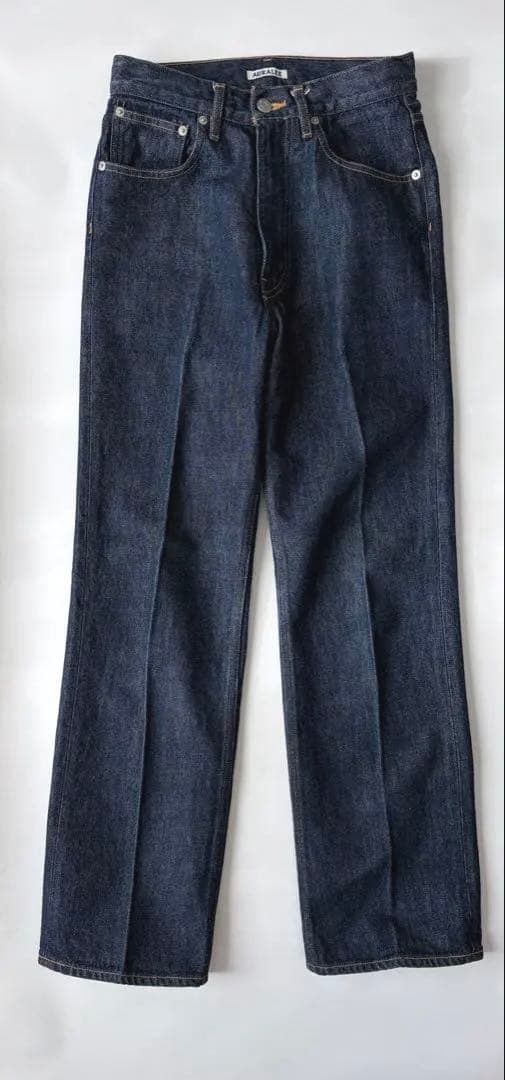 オーラリー　AURALEE HARD TWIST DENIM 5P PANTS