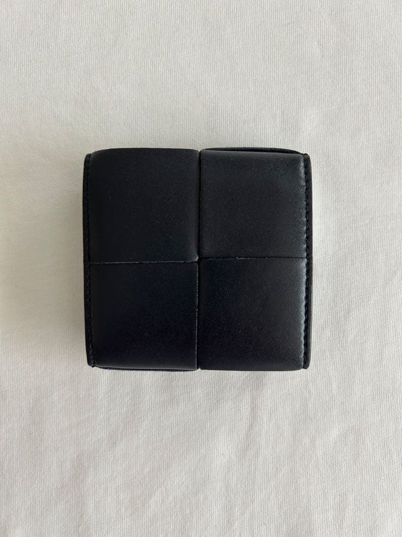 ボッテガヴェネタ　カセット　濃紺　ネイビー　 ケース　パース