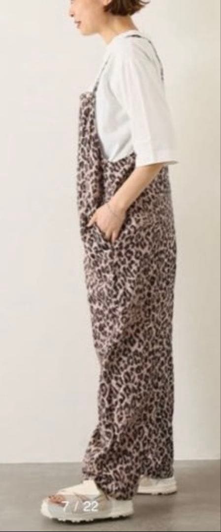 【journal standard luxe】レオパリネン キャミサロペ