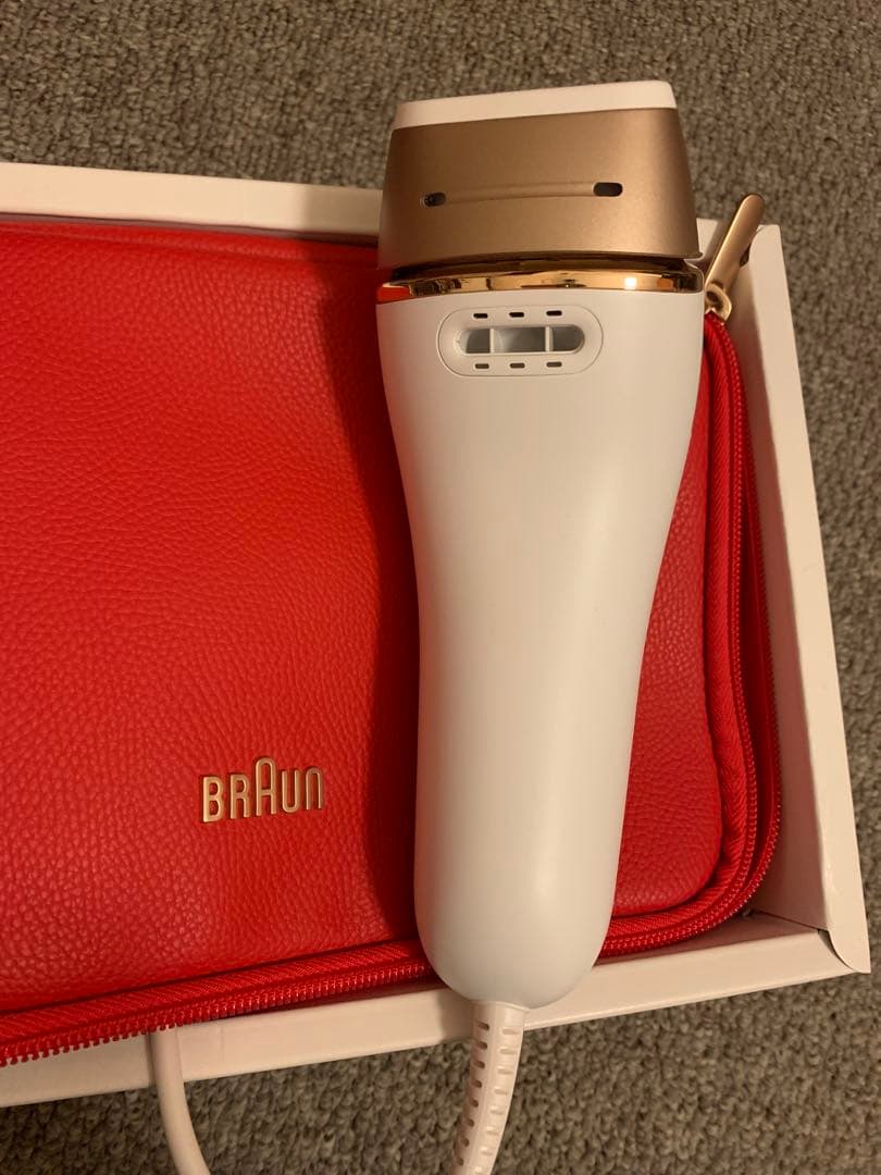 ブラウン 脱毛器 シルクエキスパート Pro5387（箱、ポーチ、説明書有ります