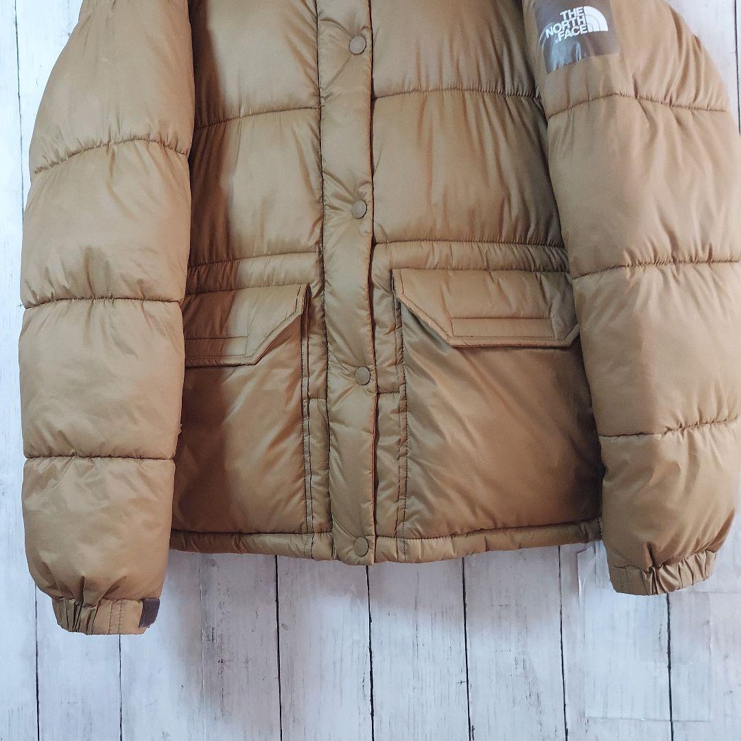 【ノースフェイス】美品 キャンプシェラショート 中綿 ダウンジャケット L