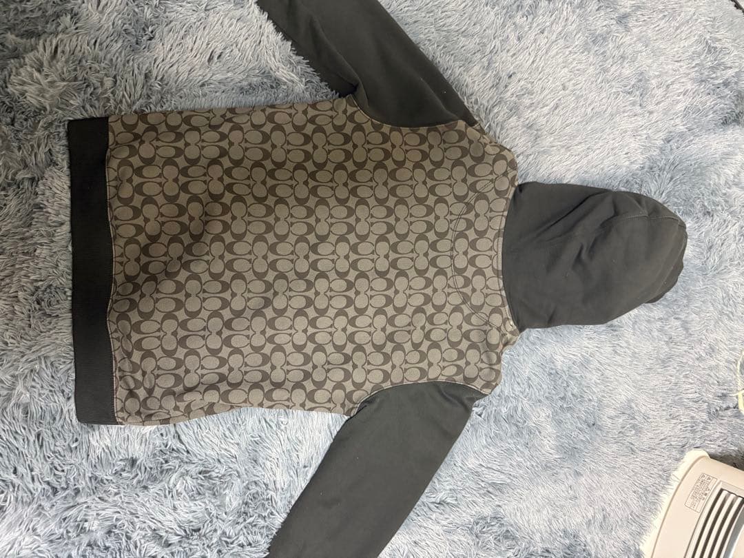 COACH ロゴパターン パーカー M