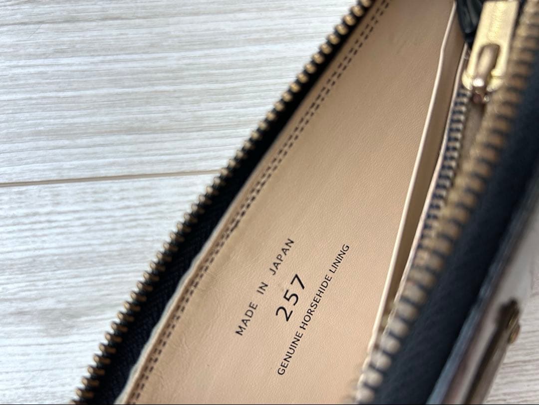 グラッドハンド　ポーター　本革　長財布　ブラック　※24時間以内に発送