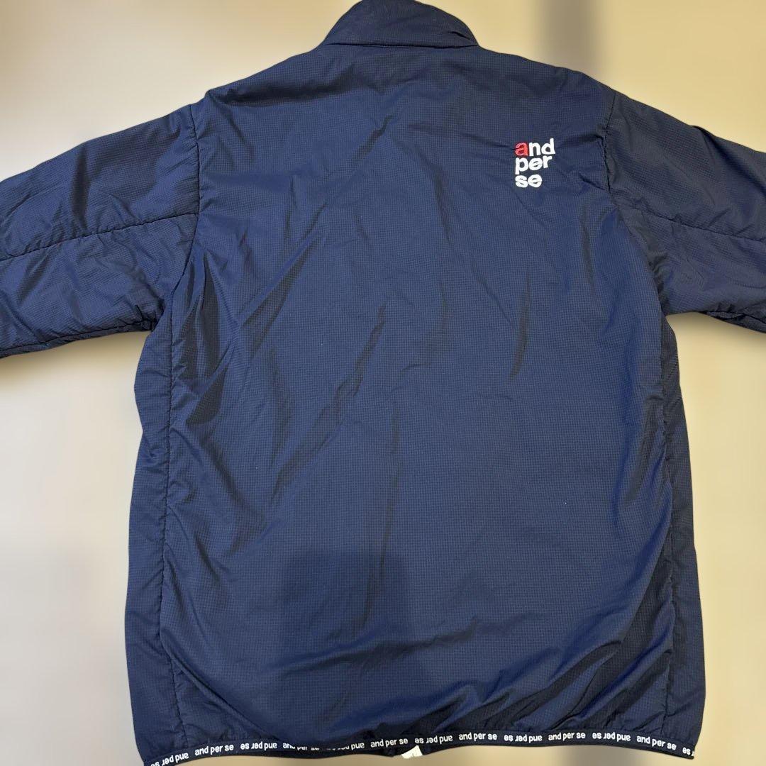 tonynuova and per se ネイビー ダウンジャケット