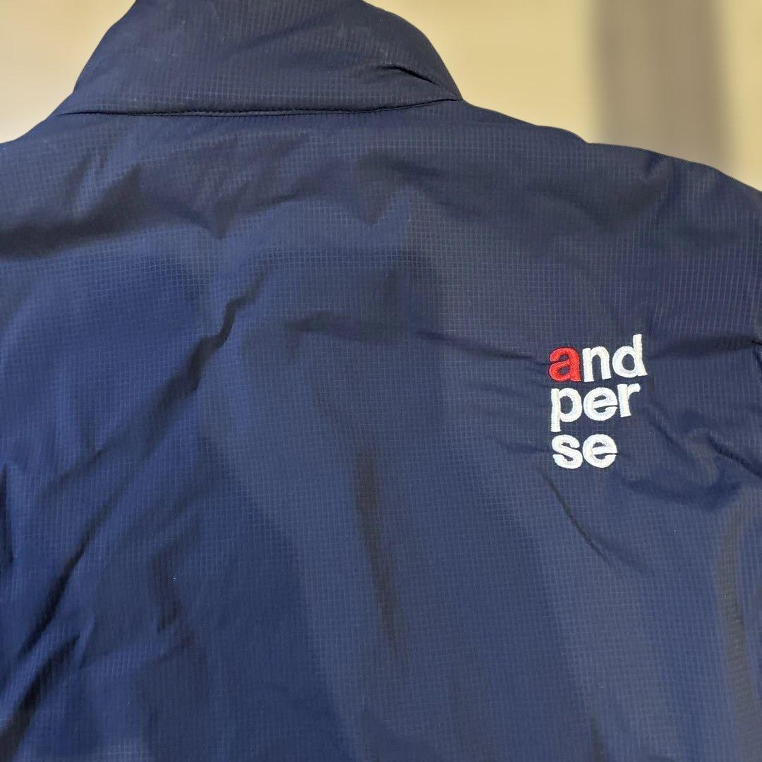 tonynuova and per se ネイビー ダウンジャケット
