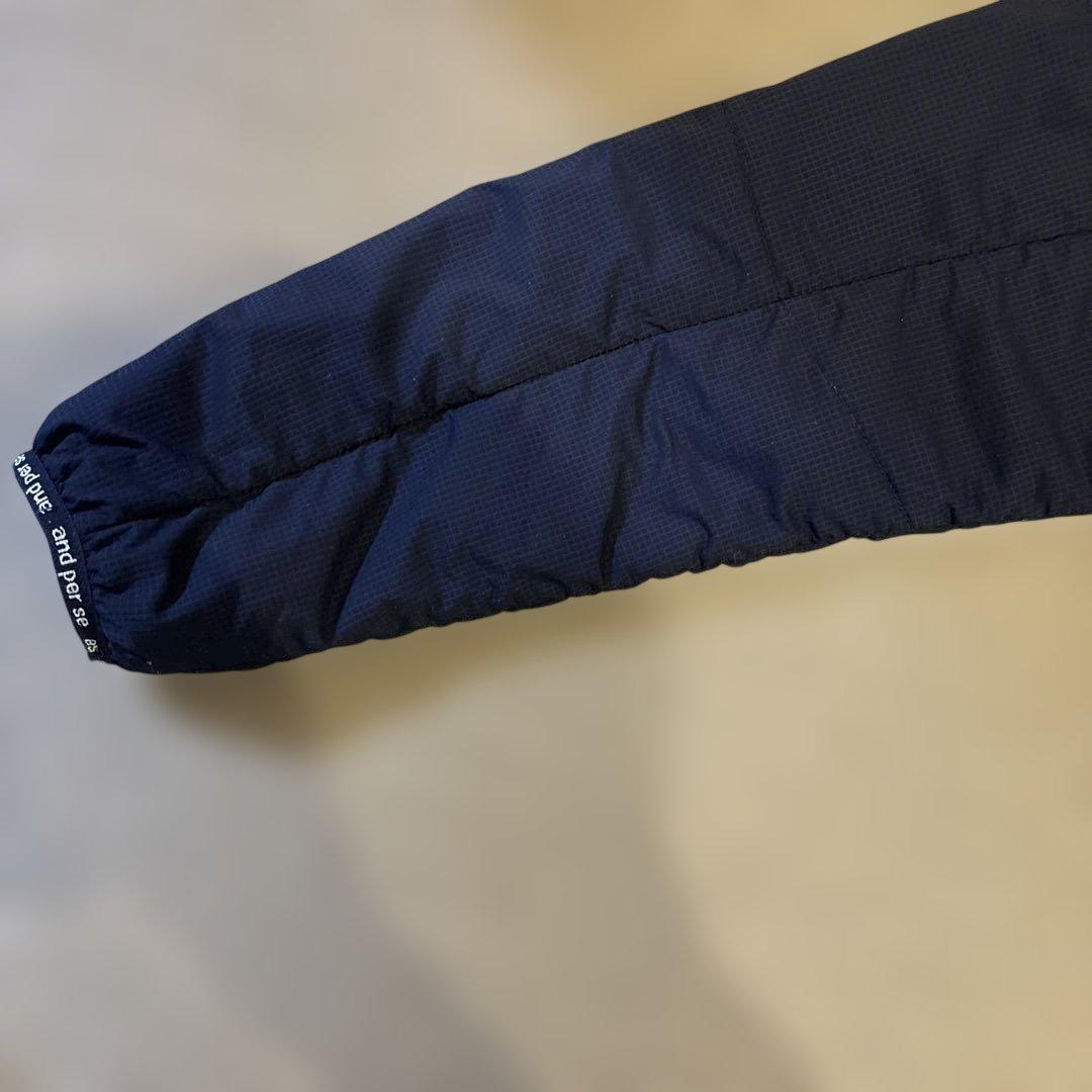 tonynuova and per se ネイビー ダウンジャケット