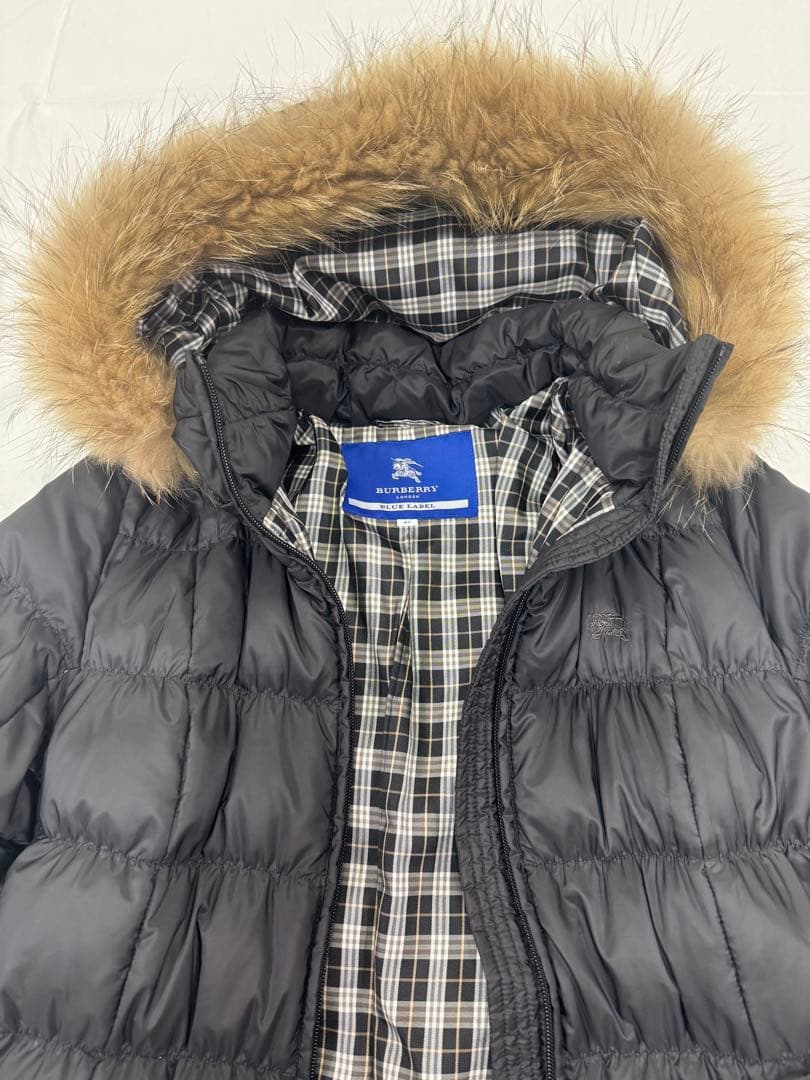 バーバリー　ブルーレーベル　ダウンコート　サイズ40